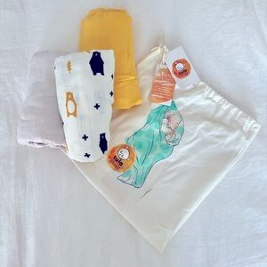 NEW Baby Tula blanket trio